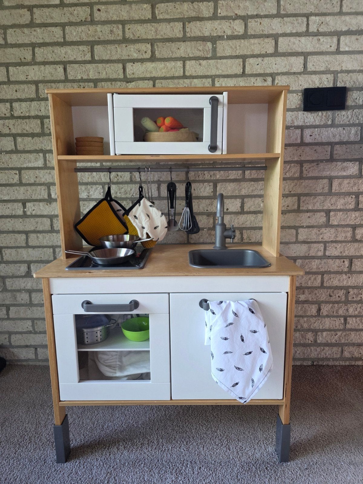 Ikea Duktig speelgoedkeuken met accessoires en textiel, Kinderen en Baby's, Speelgoed | Educatief en Creatief, Ophalen of Verzenden