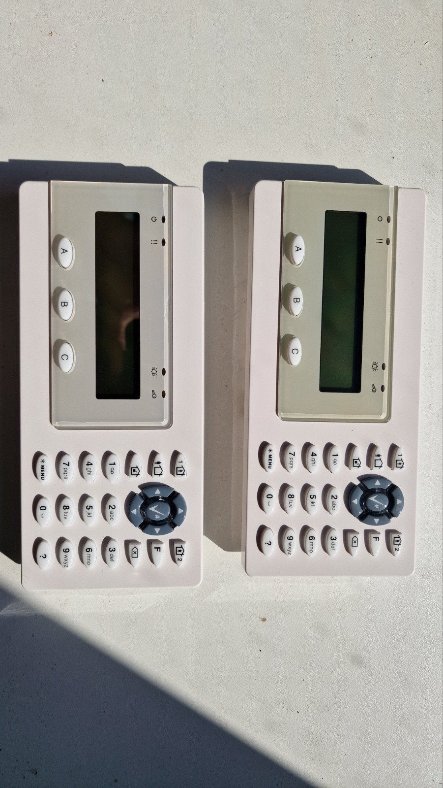 2x ATS1136 bediendeel voor ATS Advanced alarmsystemen, Overige typen, Ophalen of Verzenden, Zo goed als nieuw, Afstandsbediening