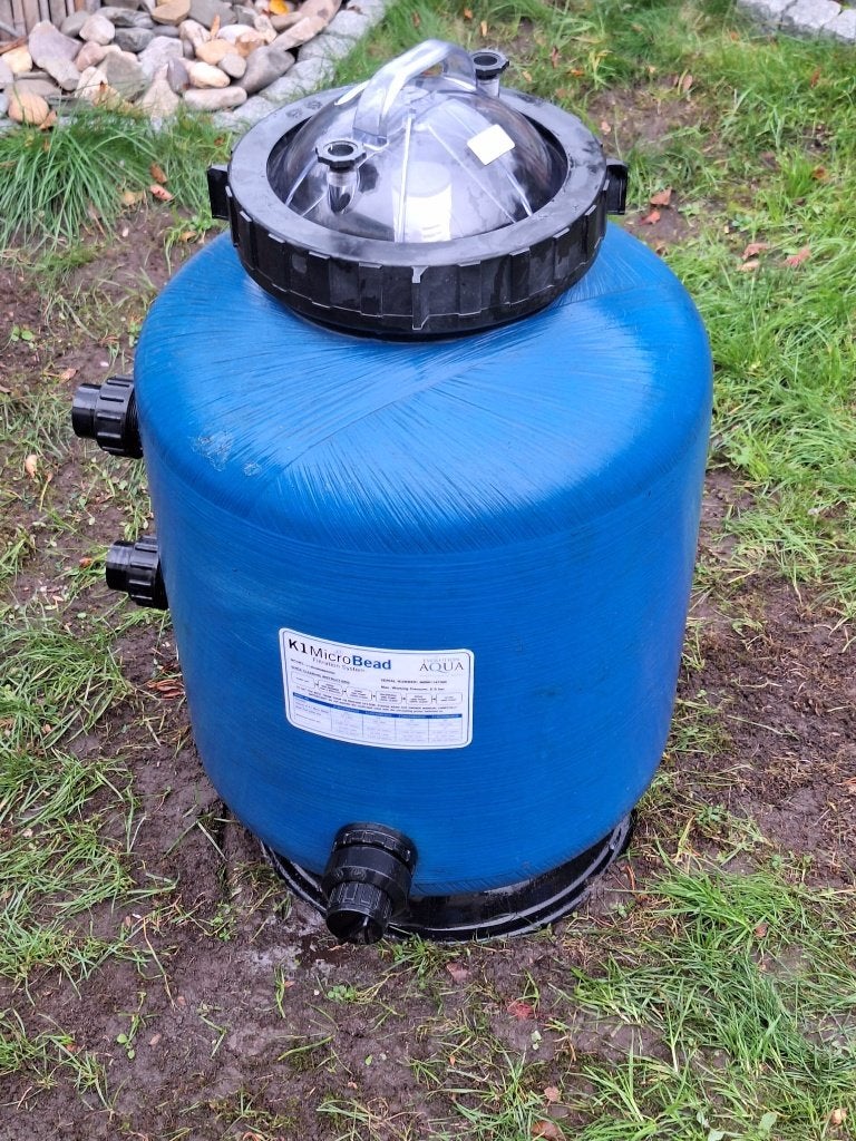 vijver filter k1 microbead filter ( nieuw en ongebruikt ), Ophalen, Gebruikt, Vijverfilter