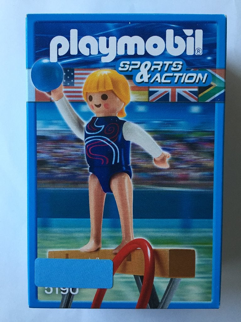 Playmobil set nummer 5190 - Turner op evenwichtsbalk, Complete set, Nieuw, Ophalen of Verzenden, Figuren