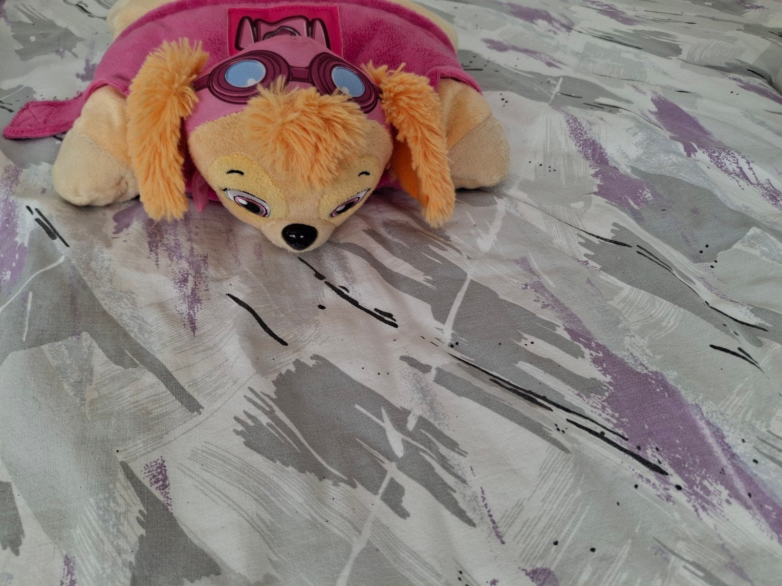 Pillow Pets Skye Paw Patrol knuffel en kussen, Overige merken, Zo goed als nieuw, Middelgroot (20 tot 80 cm), Roze