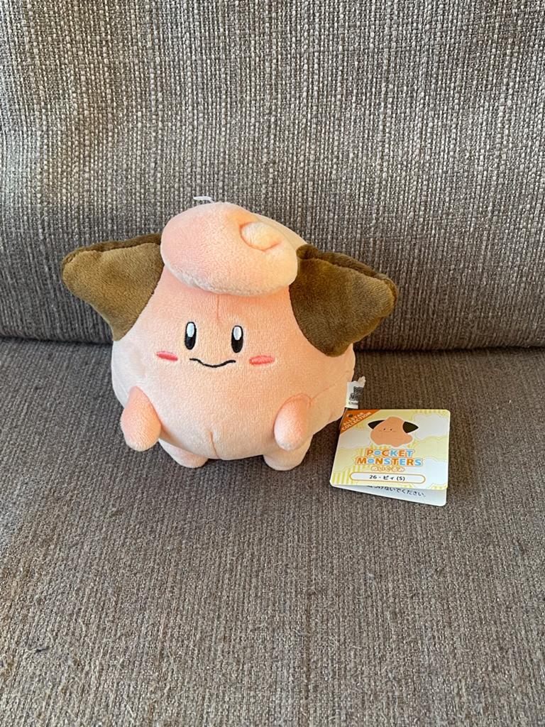 Nieuw Pocket Monsters Pokémon knuffel Cleffa, Ophalen of Verzenden, Zo goed als nieuw, Overige typen