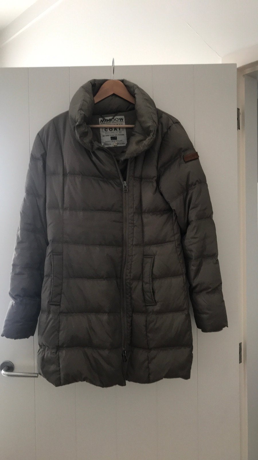 Moscow dames winterjas maat Xl taupe, Ophalen of Verzenden, Zo goed als nieuw, Maat 46/48 (XL) of groter, Bruin