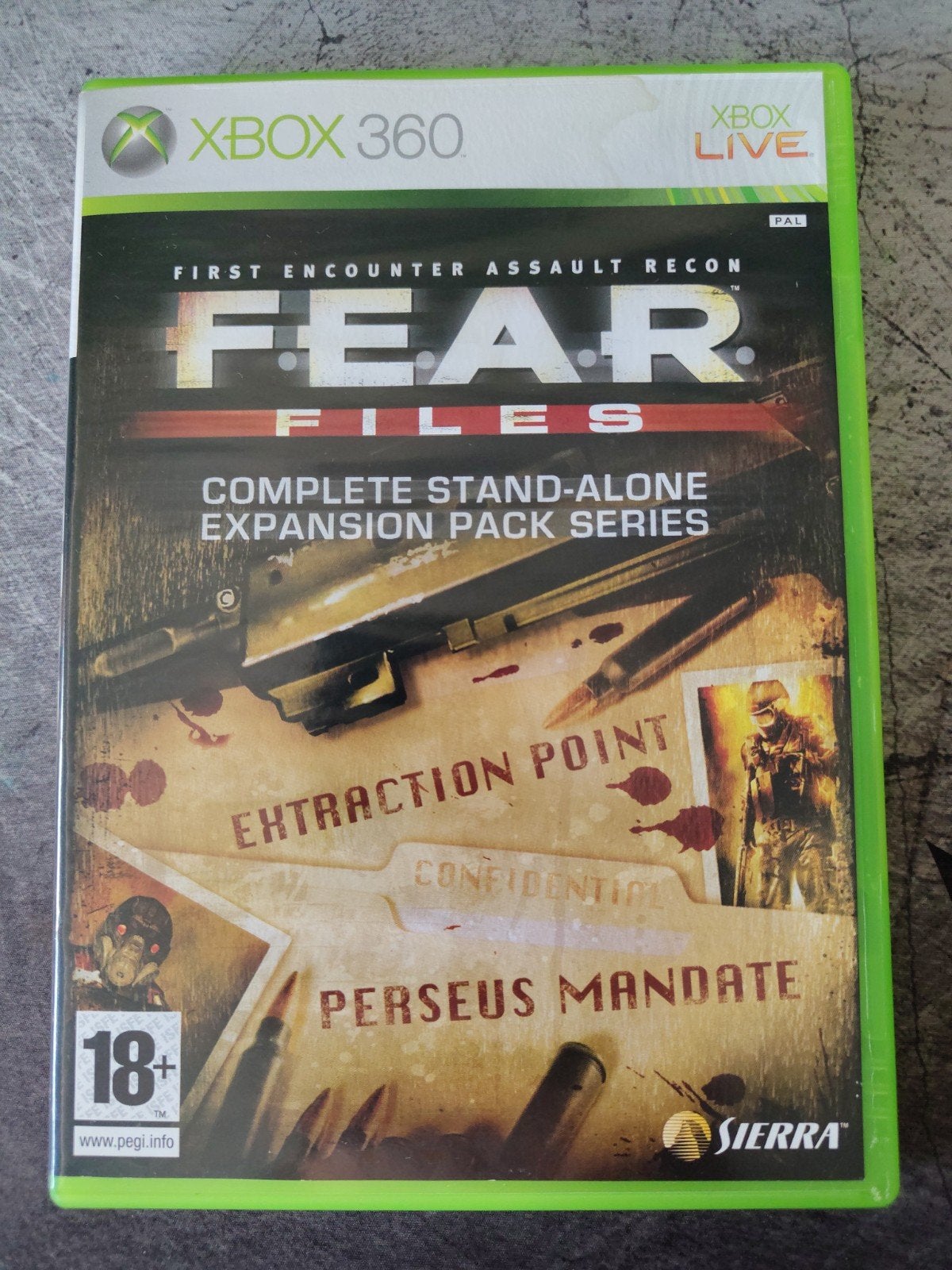 F.E.A.R. Files - Xbox 360 - CIB/MM (waterschade 20% korting), Online, Gebruikt, Vanaf 18 jaar, Shooter