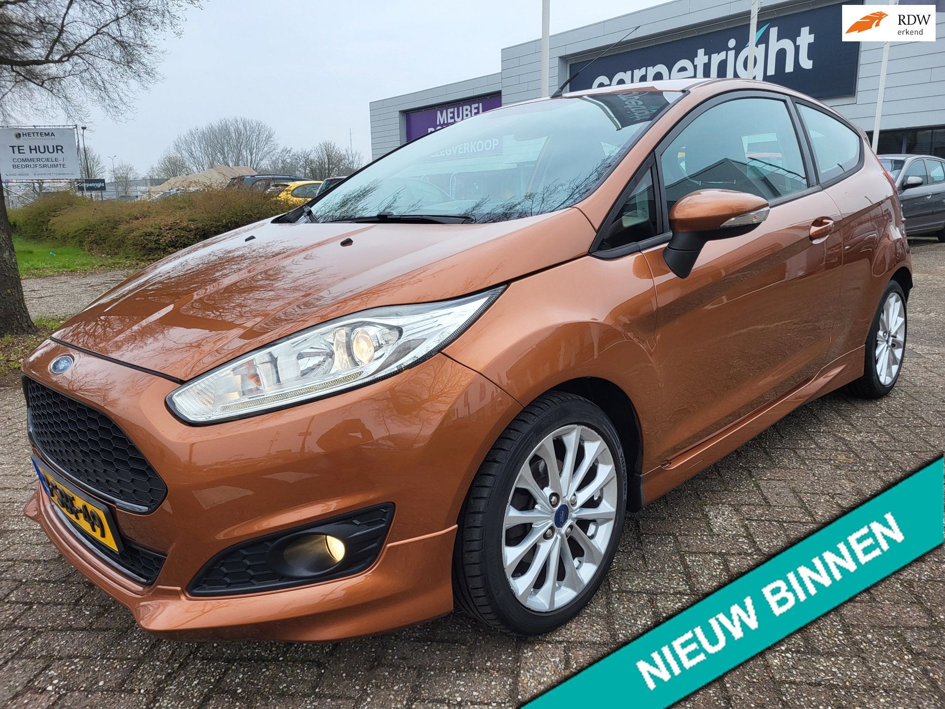 Ford Fiesta 1.0 EcoBoost Sport NWE DIST,SET, Auto's, Voorwielaandrijving, Euro 5, 125 pk, Automatische klimaatregeling