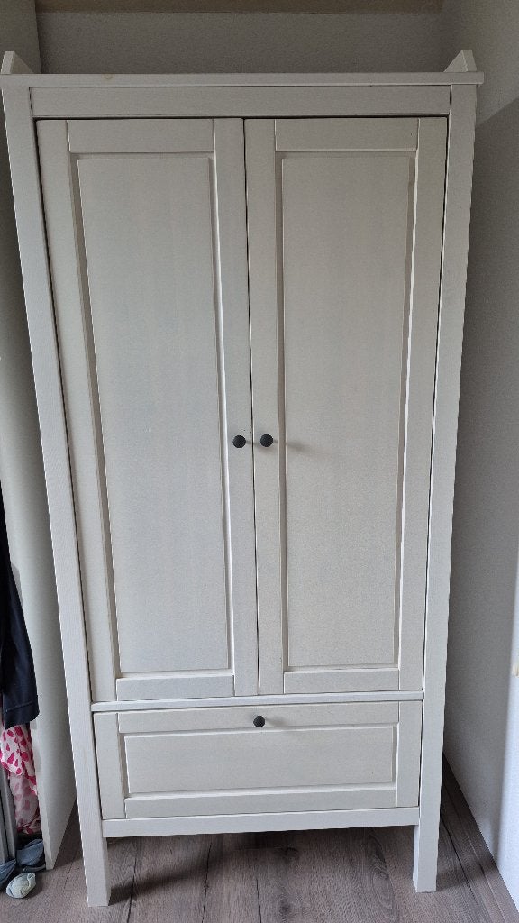 Kledingkast Ikea Sundvik, Ophalen, Gebruikt, 50 tot 100 cm, Met lade(s)