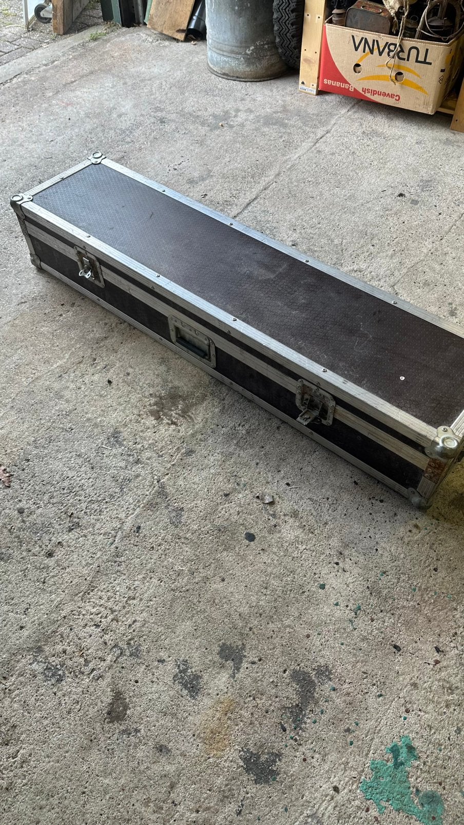 Stevige Flightcase met Hendels - 136x32x23 cm, Muziek en Instrumenten, Behuizingen en Koffers, Ophalen, Dingstraat, Ding, Overige instrumenten