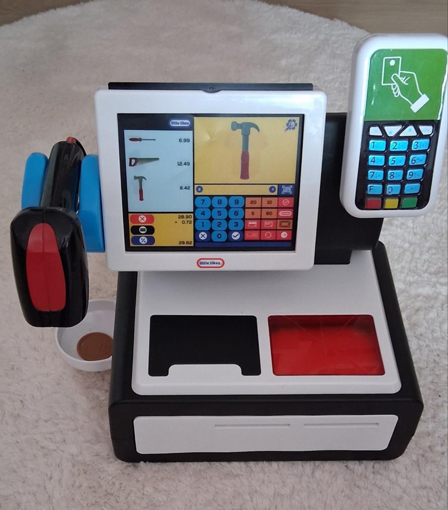 Little Tikes kassa met accessoires, Ophalen