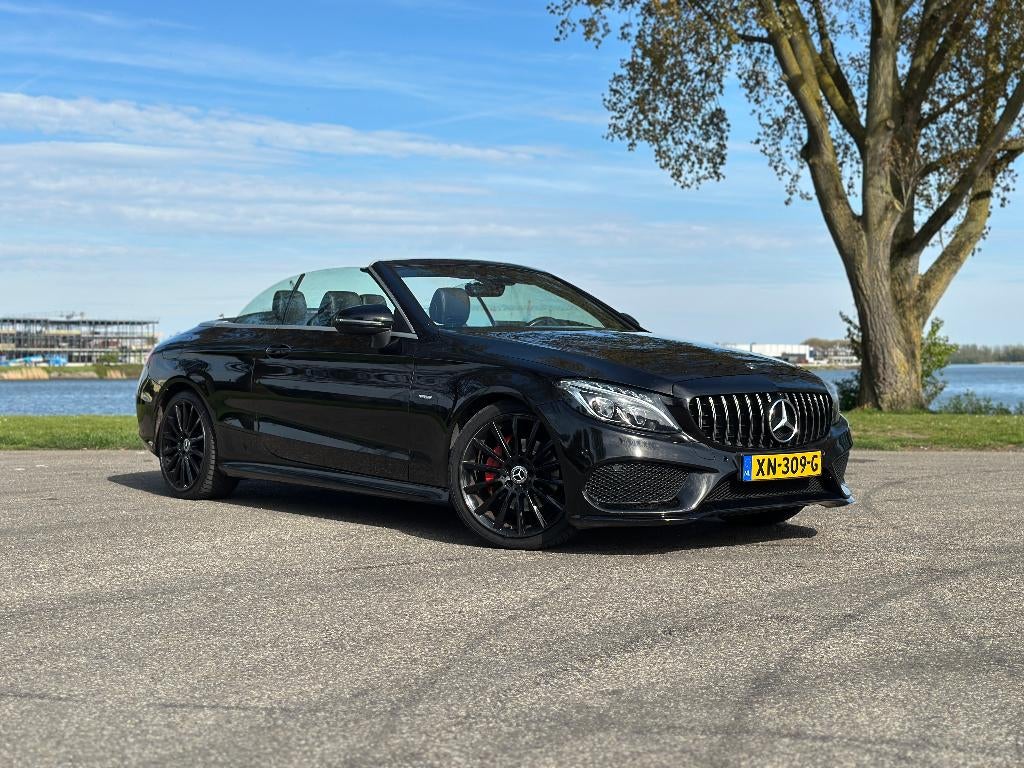 Mercedes-Benz C-Klasse Cabrio C220d 9G-TRONIC 2018 Zwart, Automaat, Achterwielaandrijving, 1800 kg, 4 cilinders