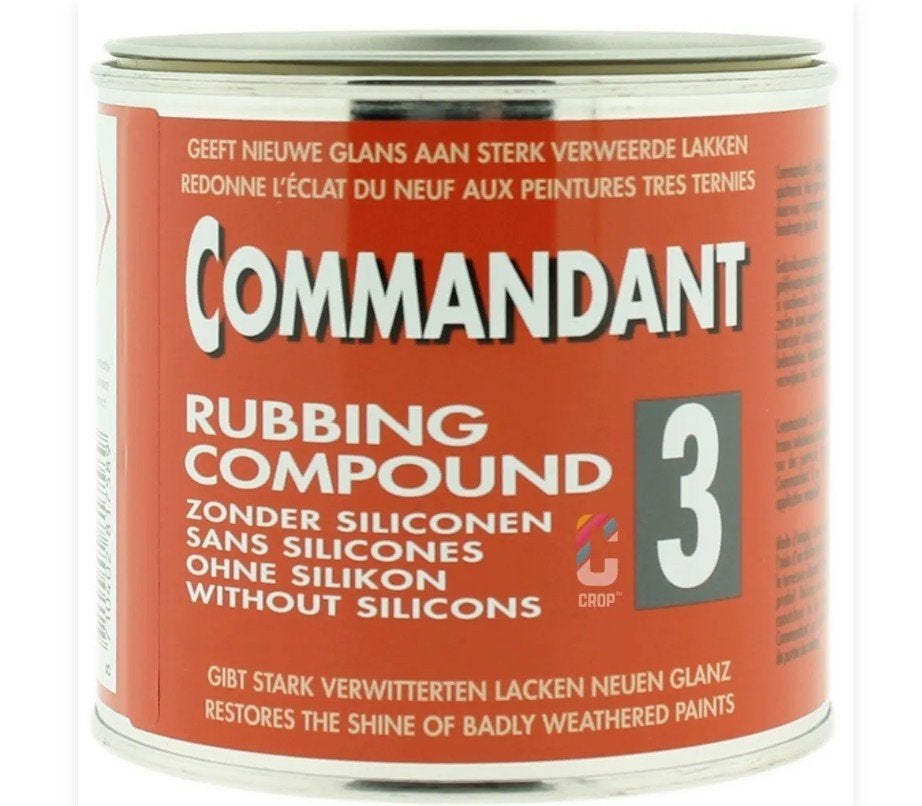 Commandant 3 Poetsmiddel Grof - Blik 500 gram, Ophalen of Verzenden, Nieuw