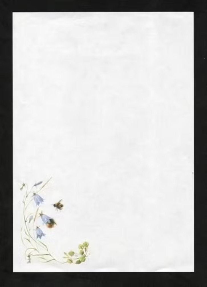 Briefpapier Insect Hommels in Grasklokjes, Marjolein Bastin., Ophalen of Verzenden, Zo goed als nieuw