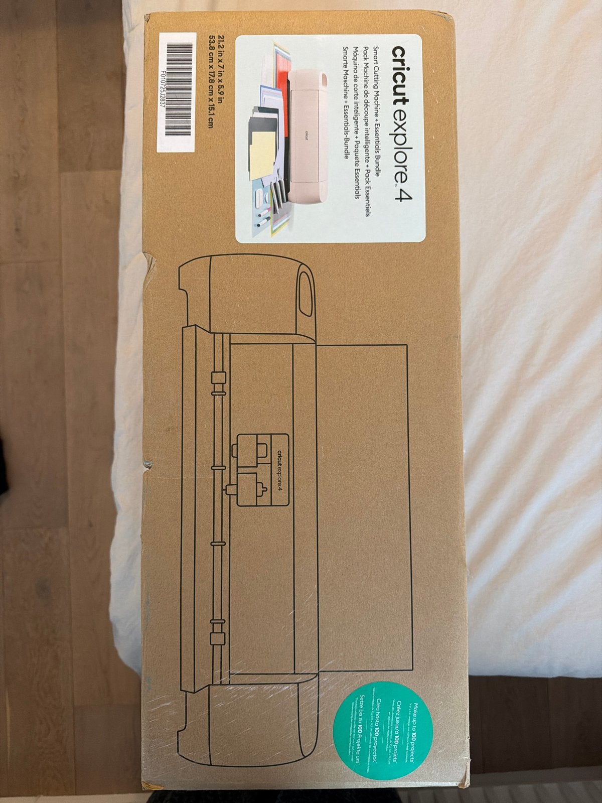 Cricut Explore 4 Smart Snijmachine + Essentials Bundle, Geschikt voor snijden, Nieuw, Ophalen of Verzenden, Machine