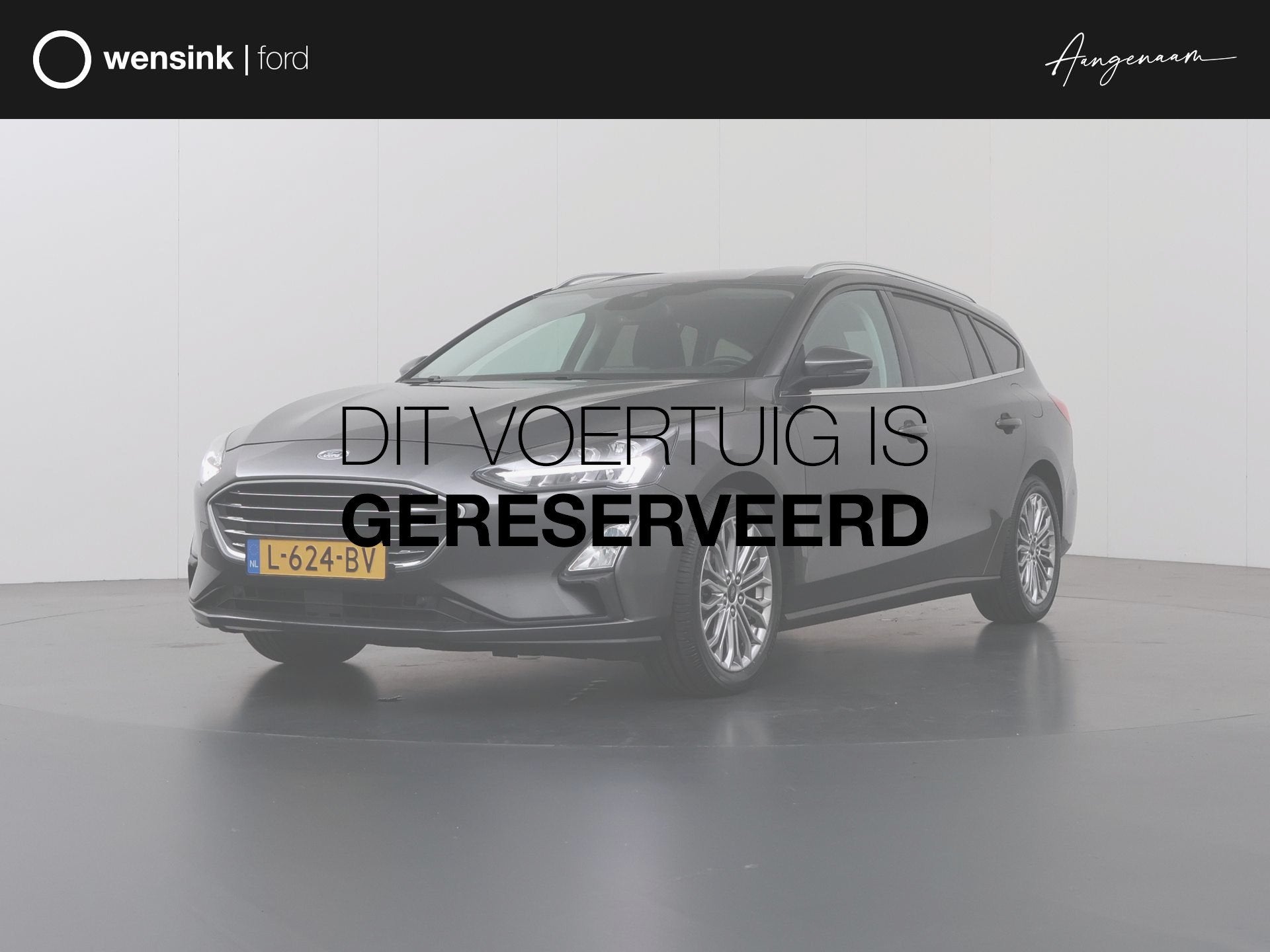 Ford Focus Wagon 1.0 EcoBoost Hybrid Titanium X Business | T, Auto's, Origineel Nederlands, Zilver of Grijs, 999 cc, 66 €/maand