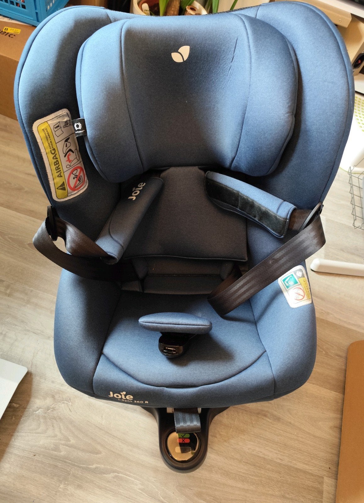 Joie i-Spin 360 draaibare autostoel, Overige merken, Verstelbare rugleuning, 0 t/m 18 kg, Ophalen of Verzenden