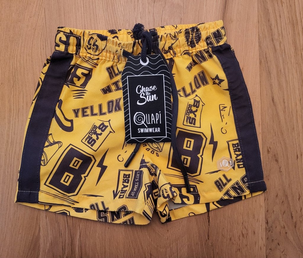 Nieuw! Quapi, zwembroek, geel, maat 74, Overige typen, Nieuw, Ophalen of Verzenden, Jongetje