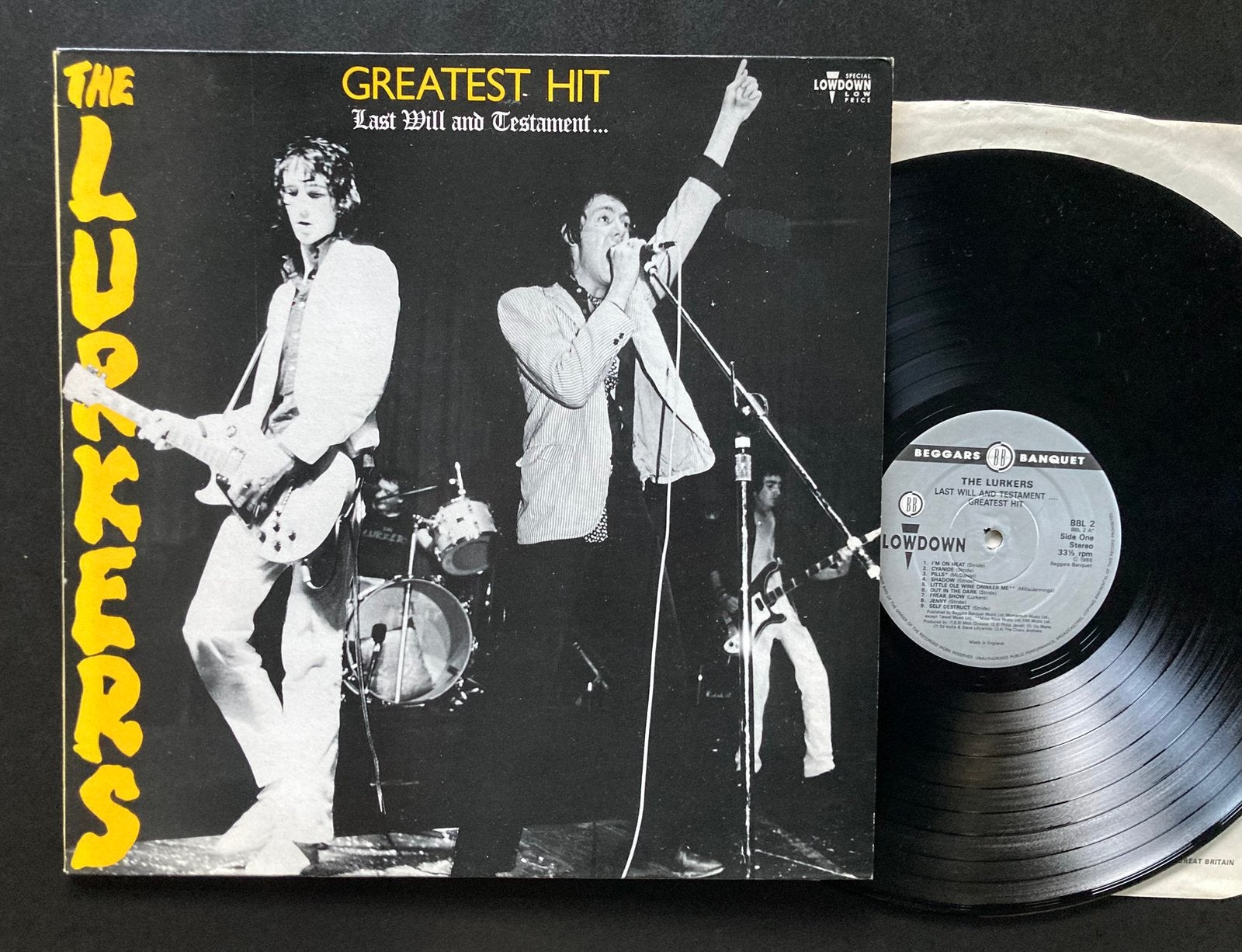 The Lurkers - Greatest Hit punk oi punkrock compilatie, LP, Gebruikt, Ophalen of Verzenden, 12 inch