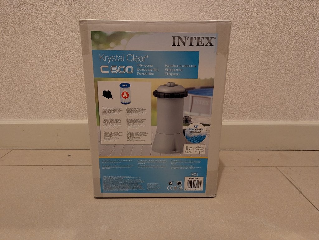 Intex Cartridge Filterpomp C600 - 2.271 L/u, Ophalen, Nieuw, Filter