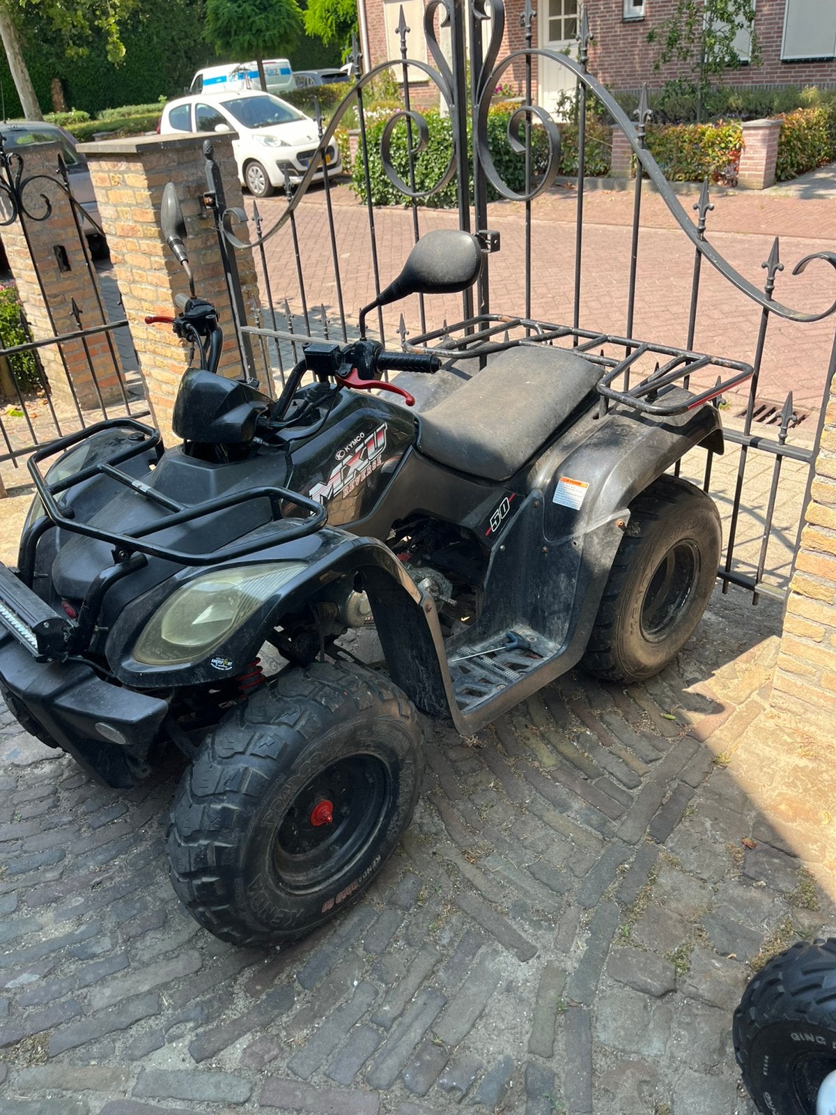 Kymco mxu 50cc quad, Ophalen of Verzenden, Gebruikt, Benzine, Overige modellen