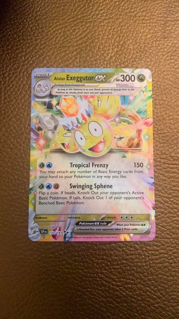 Alolan Exeggutor ex, Ophalen of Verzenden, Zo goed als nieuw