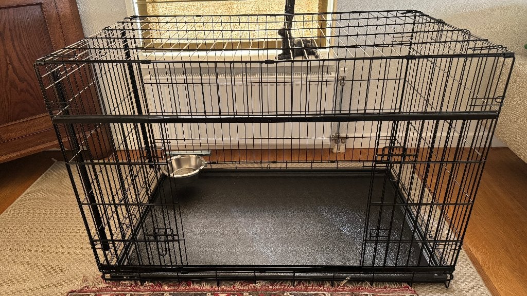 Adori honden bench 122x76x84 cm zwart in nieuwstaat, Ophalen, Nieuw