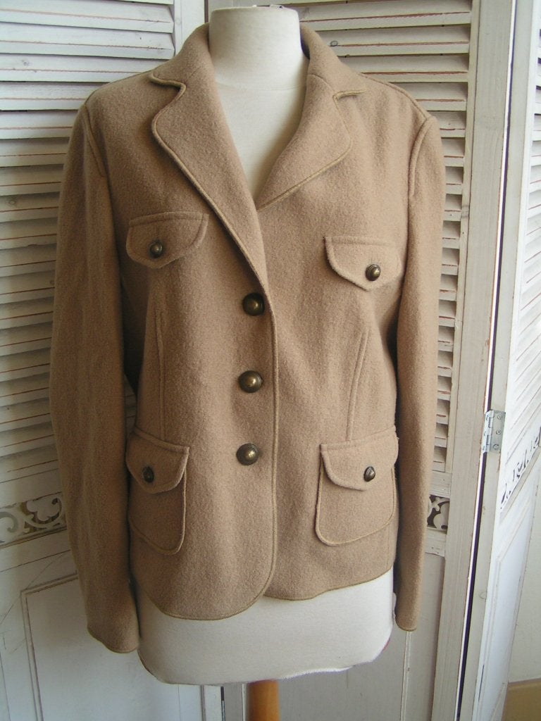blazer Clement maat 44 nr CC 1190, Beige, Maat 42/44 (L), Ophalen of Verzenden, Zo goed als nieuw