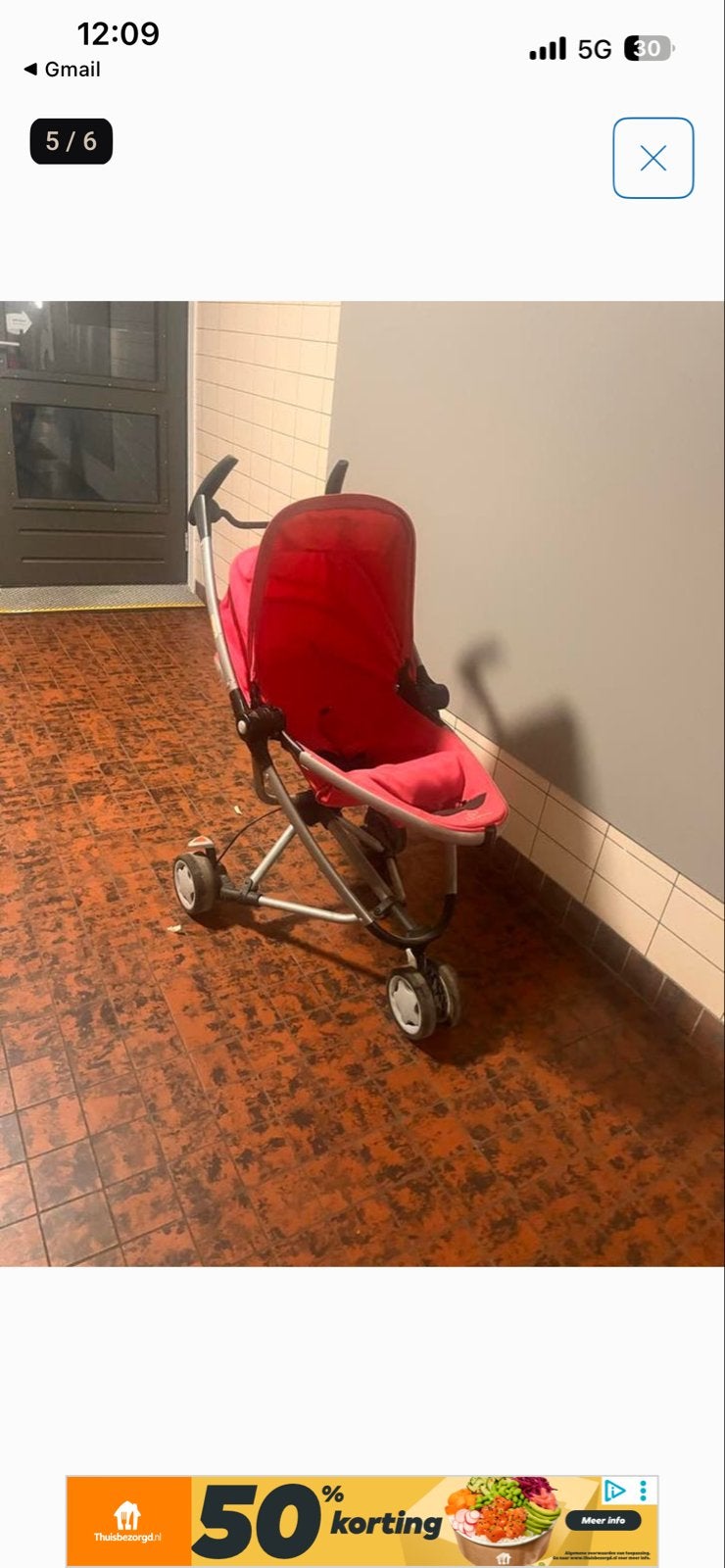 Quinny Zapp Xtra 2 Buggy - Compact en Comfortabel, Kinderen en Baby's, Kinderwagens en Combinaties, Ophalen of Verzenden, Gebruikt
