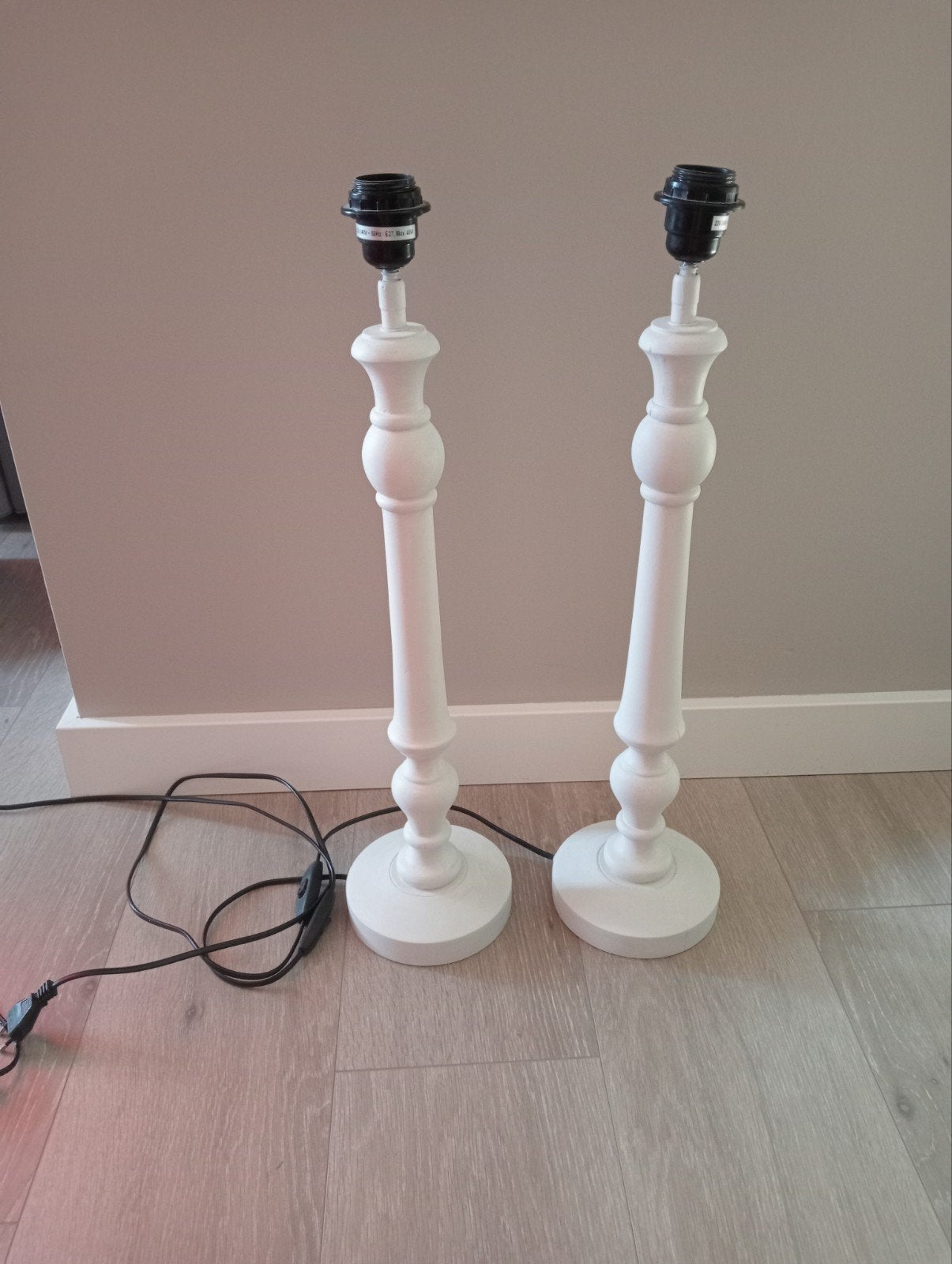 2 tafellampvoeten, Huis en Inrichting, Lampen | Tafellampen, Ophalen