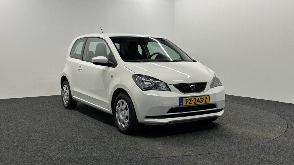 Seat Mii 1.0 Mii by Cosmopolitan AIRCO 90000 KM., Auto's, Voorwielaandrijving, Stof, Gebruikt, Euro 6