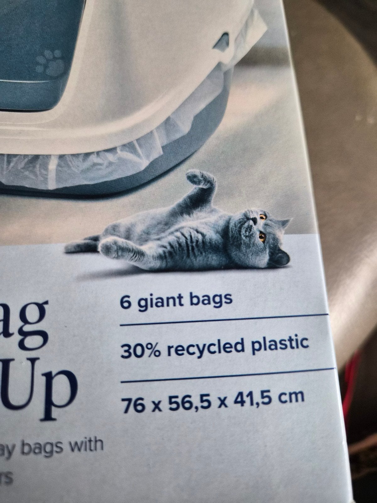 kattenzakken, Ophalen, Nieuw