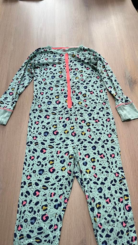 Pyjama jumpsuit Hema 134/140, Ophalen of Verzenden, Zo goed als nieuw, Meisje, Nacht- of Onderkleding