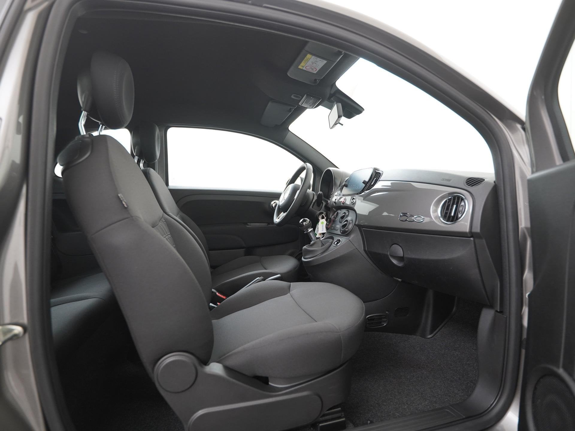 Fiat 500 1.0 Hybrid | Apple CarPlay | Parkeersensoren | Airc, Auto's, Voorwielaandrijving, Stof, Gebruikt, Euro 6