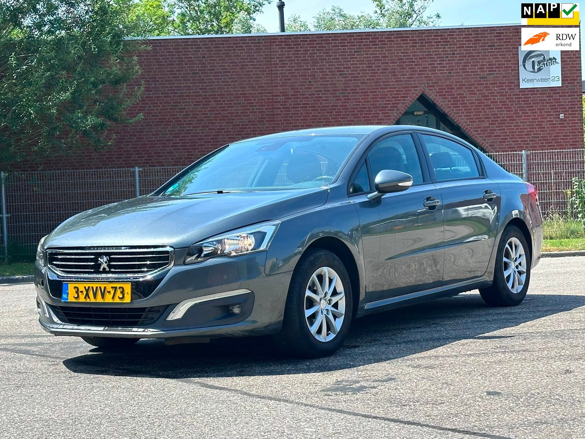 Peugeot 508 1.6 VTi 2Tronic Access Automaat*Leder*Navigatie*, Auto's, Peugeot, 730 kg, Gebruikt, 4 cilinders, LED verlichting