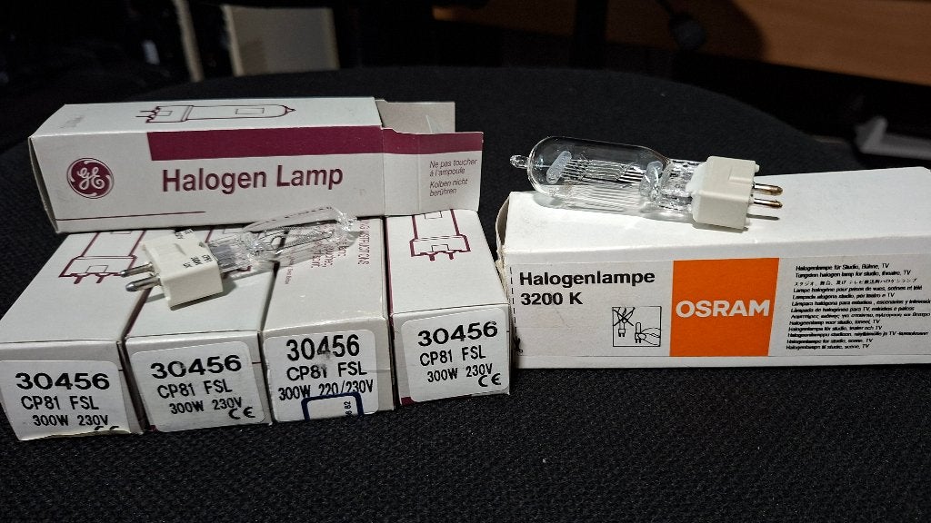 PAR56 en PAR64 halogeenlampen, Ophalen of Verzenden, Nieuw, Audio