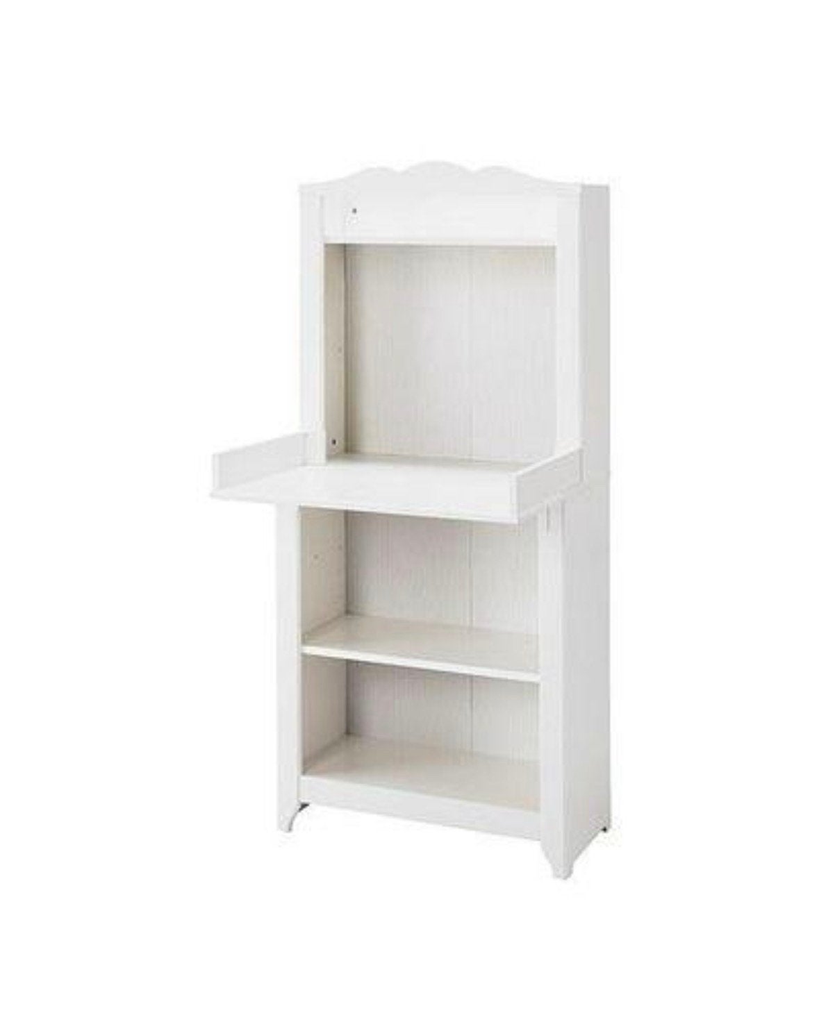 Witte commode/kast met opklapbaar blad, Gebruikt, 50 tot 70 cm, 105 cm of meer, Ophalen of Verzenden