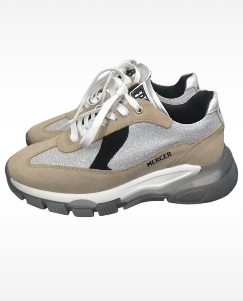 Mercer Amsterdam sneakers 37, Verzenden, Beige, Sneakers of Gympen, Zo goed als nieuw