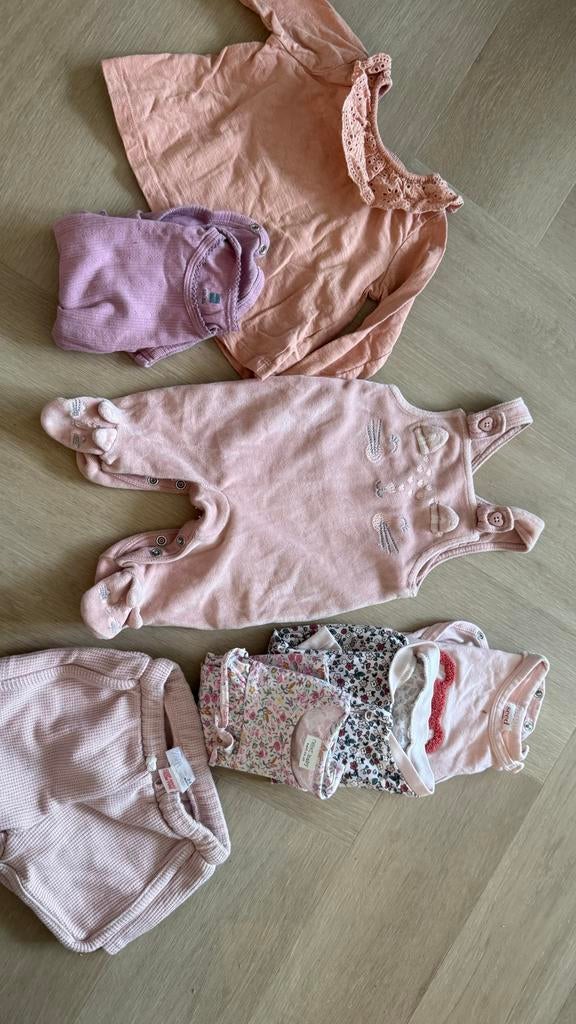 Babykleding pakket maat 50-56 (Hema, Next), Ophalen of Verzenden, Gebruikt, Meisje, Setje