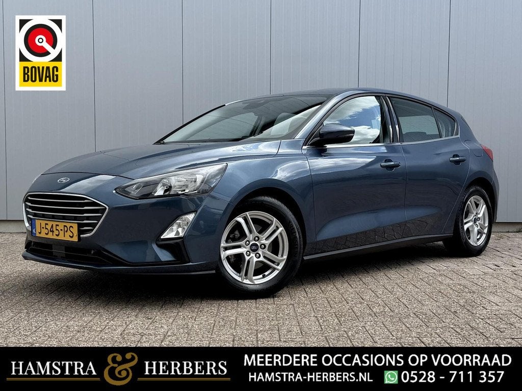 Ford Focus 1.0 EcoBoost Hybrid Trend Edition Business blauw, Gebruikt, Euro 6, Origineel Nederlands, Bedrijf