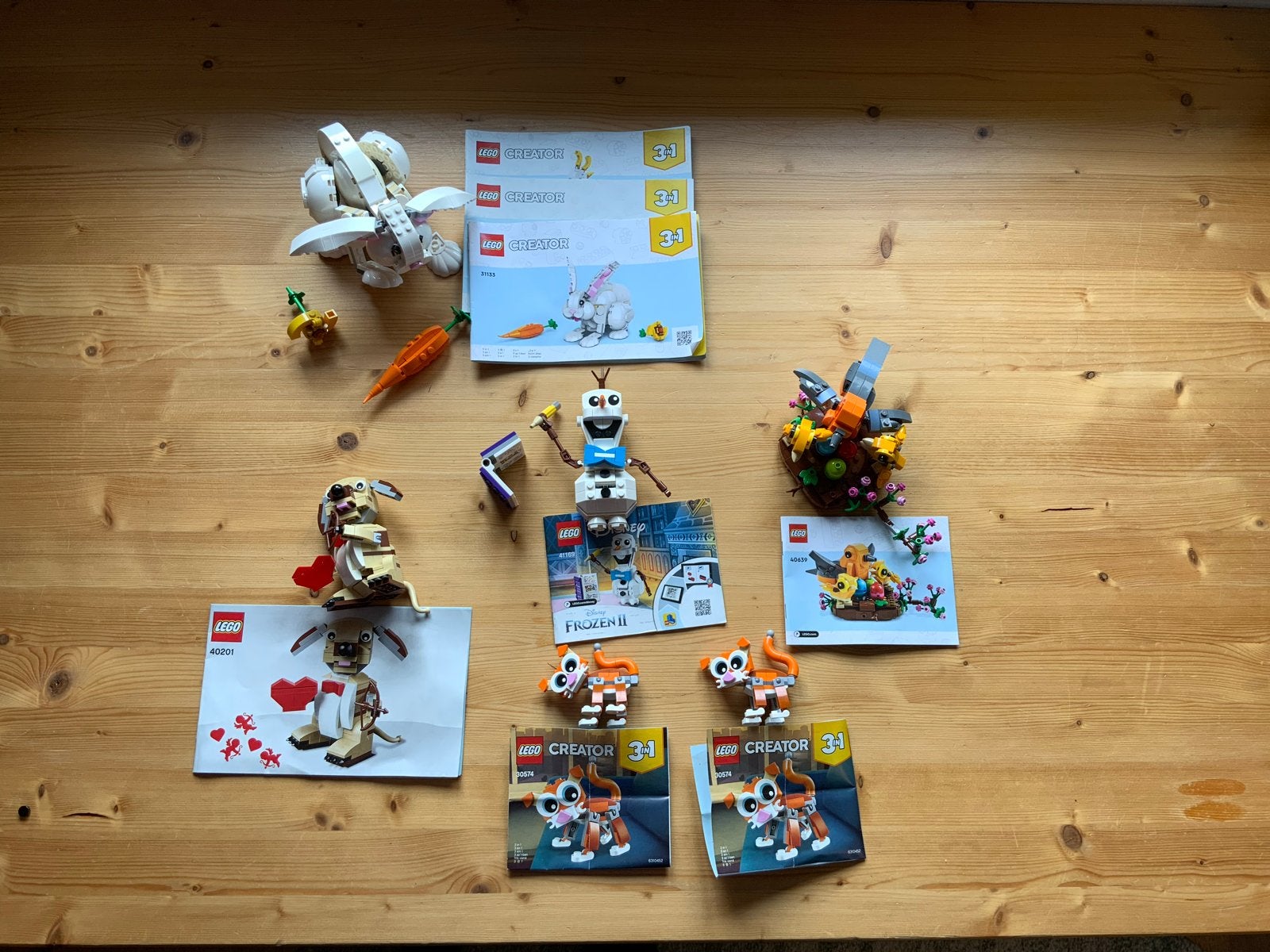 LEGO Creator en Disney Frozen sets - Diverse modellen, Ophalen of Verzenden, Gebruikt, Overige merken
