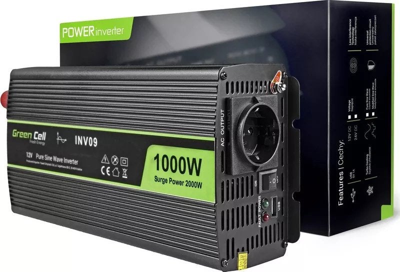 1000 watt sinus Omvormer, Ophalen, Zo goed als nieuw