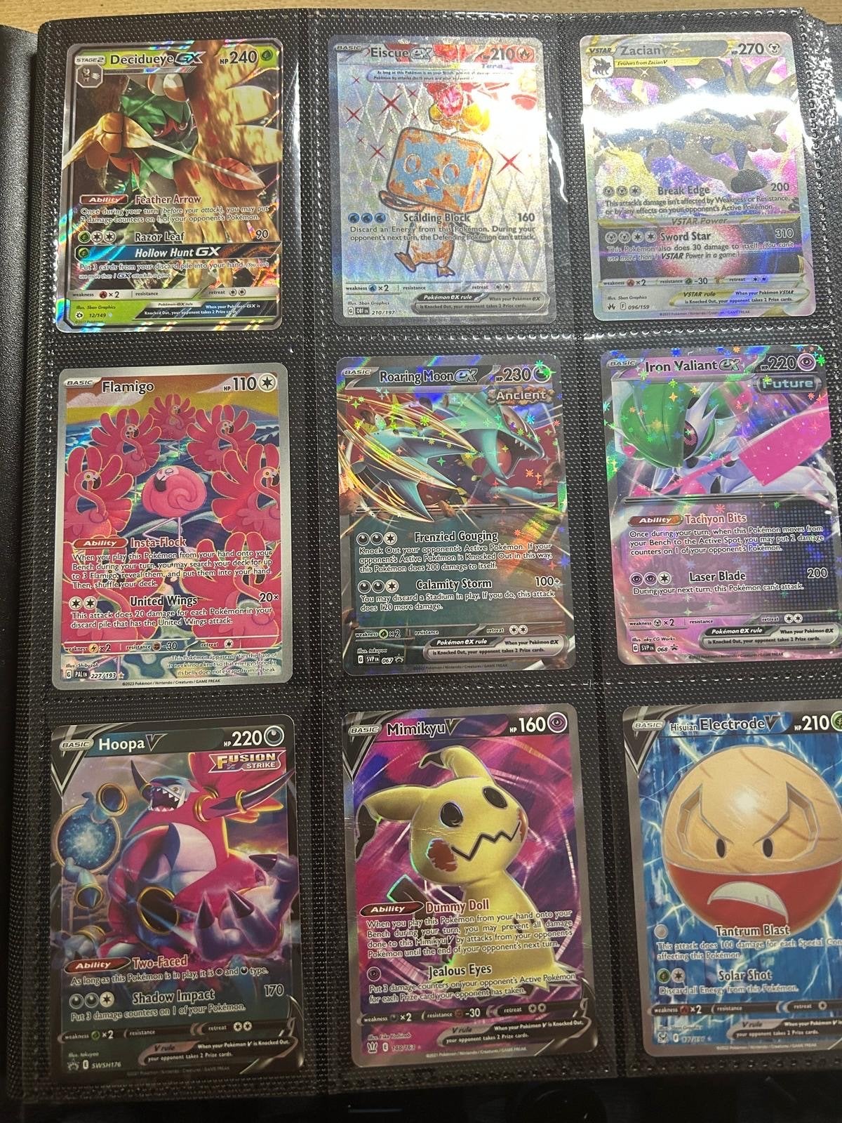 Grote collectie Pokémon kaarten (V, EX, GX, BREAK, Holo), Ophalen, Zo goed als nieuw, Meerdere kaarten, Foil