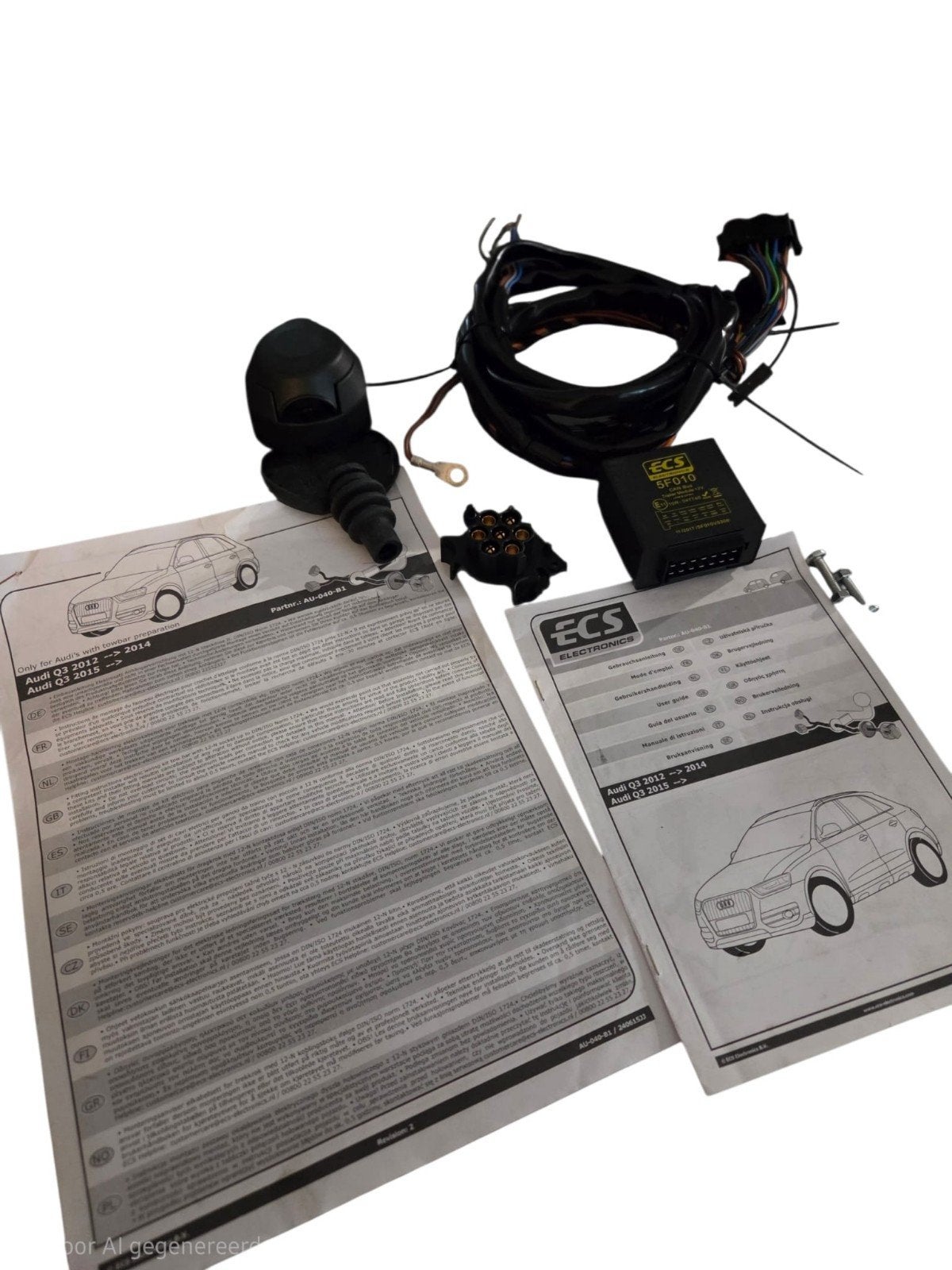ECS Electronics Trekhaak Kabelset Audi Q3 2012-2014, Ophalen of Verzenden