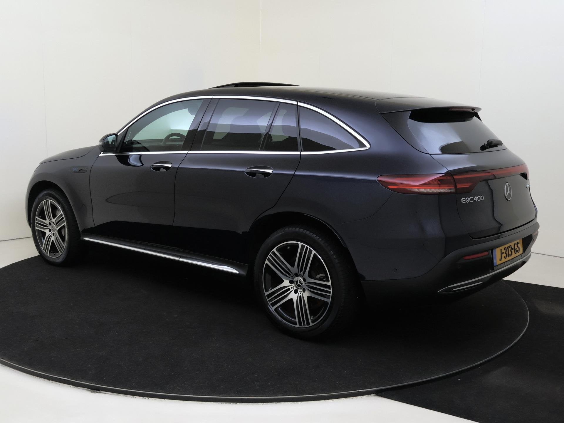 Mercedes-Benz EQC 400 4MATIC Business Solution Luxury 80 kWh, Auto's, Automaat, 402 km, Zwart, 80 kWh
