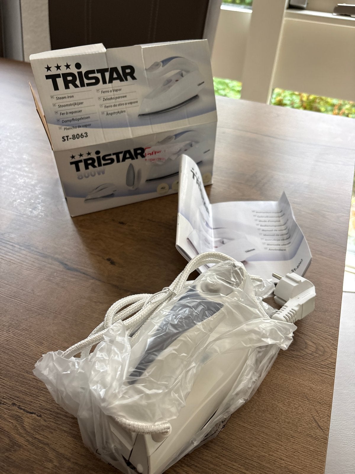 Tristar ST-8063 Mini Stoomstrijkijzer - Ideaal voor Reizen, Witgoed en Apparatuur, Ophalen, Nieuw, Strijkijzer met snoer