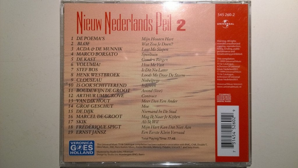 Nieuw Nederlands Peil 2, Ophalen of Verzenden, Zo goed als nieuw, Nederlandstalig, Album