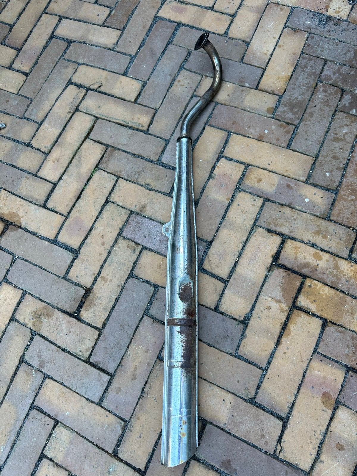 Sigaar uitlaat  Puch, Ophalen, Gebruikt, Uitlaat