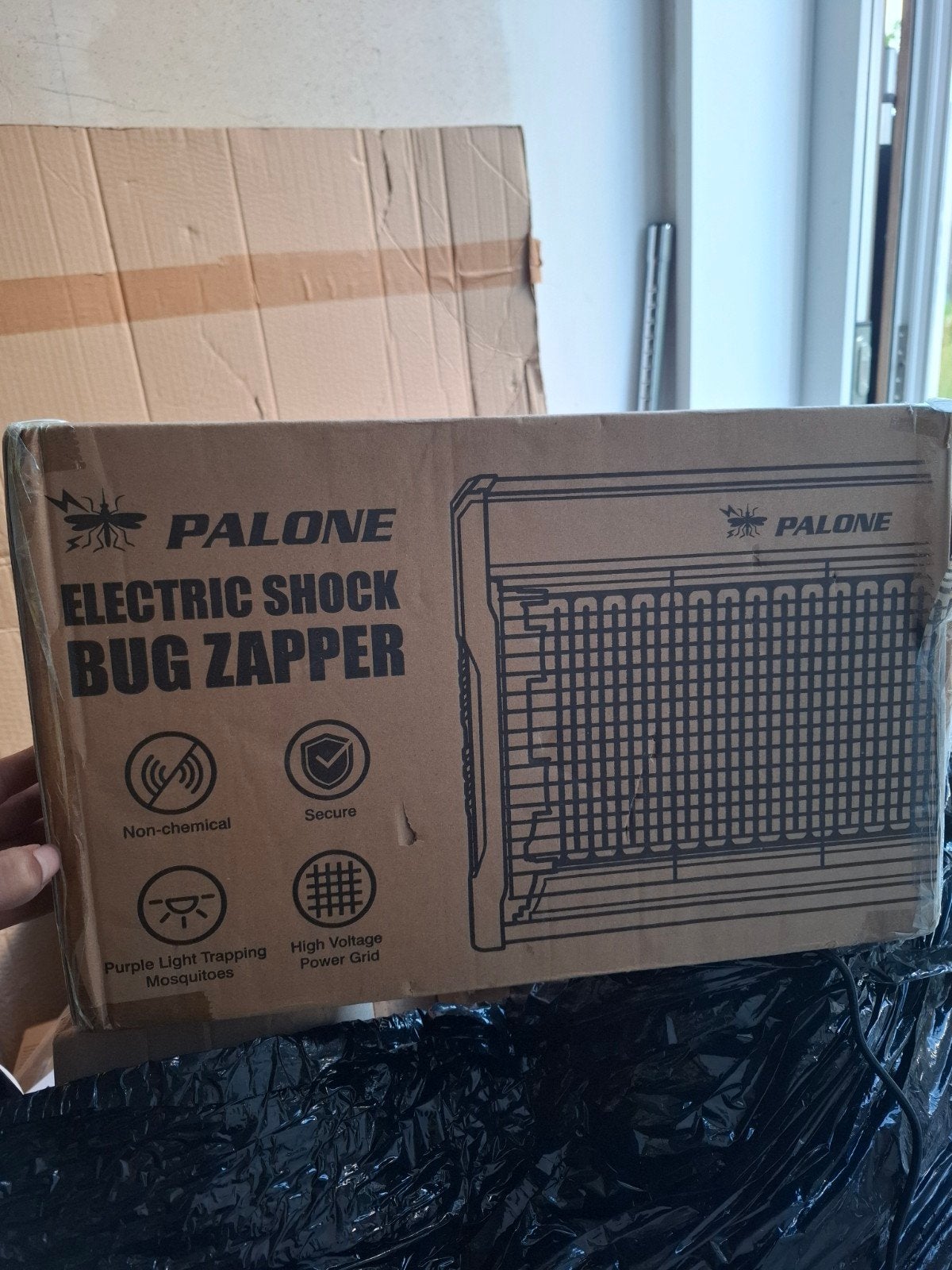 Palone Elektrische Insectenverdelger - Nieuw in doos, Ophalen of Verzenden, Nieuw, Zwart, Kunststof