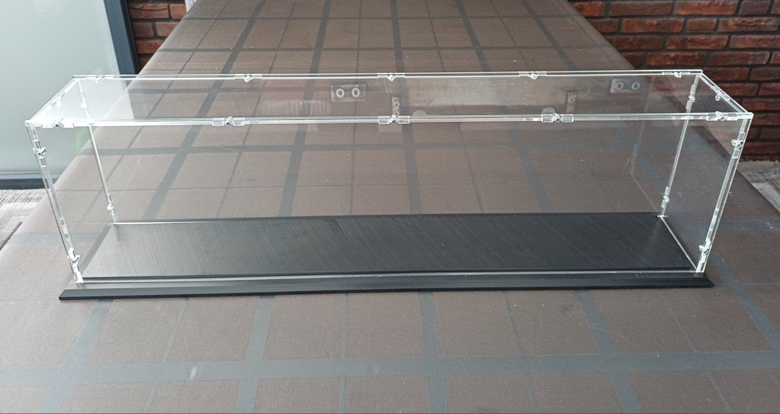 Unieke vitrine kast groot formaat, Huis en Inrichting, Kasten | Vitrinekasten, Ophalen, Zo goed als nieuw, 25 tot 50 cm, 50 tot 100 cm
