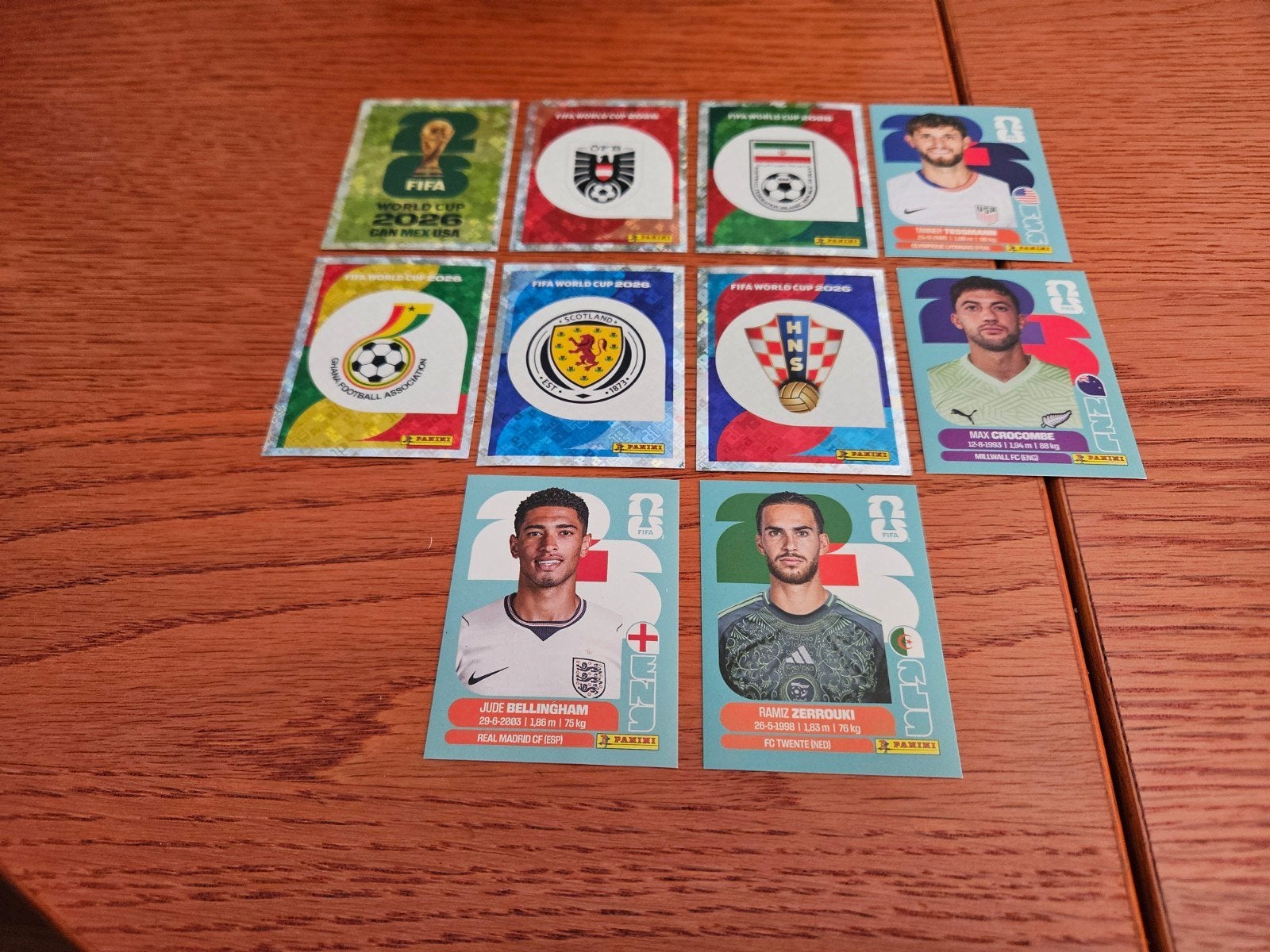 Panini wk 2026, Verzamelen, Sportartikelen en Voetbal, Ophalen of Verzenden, Zo goed als nieuw, Buitenlandse clubs, Poster, Plaatje of Sticker
