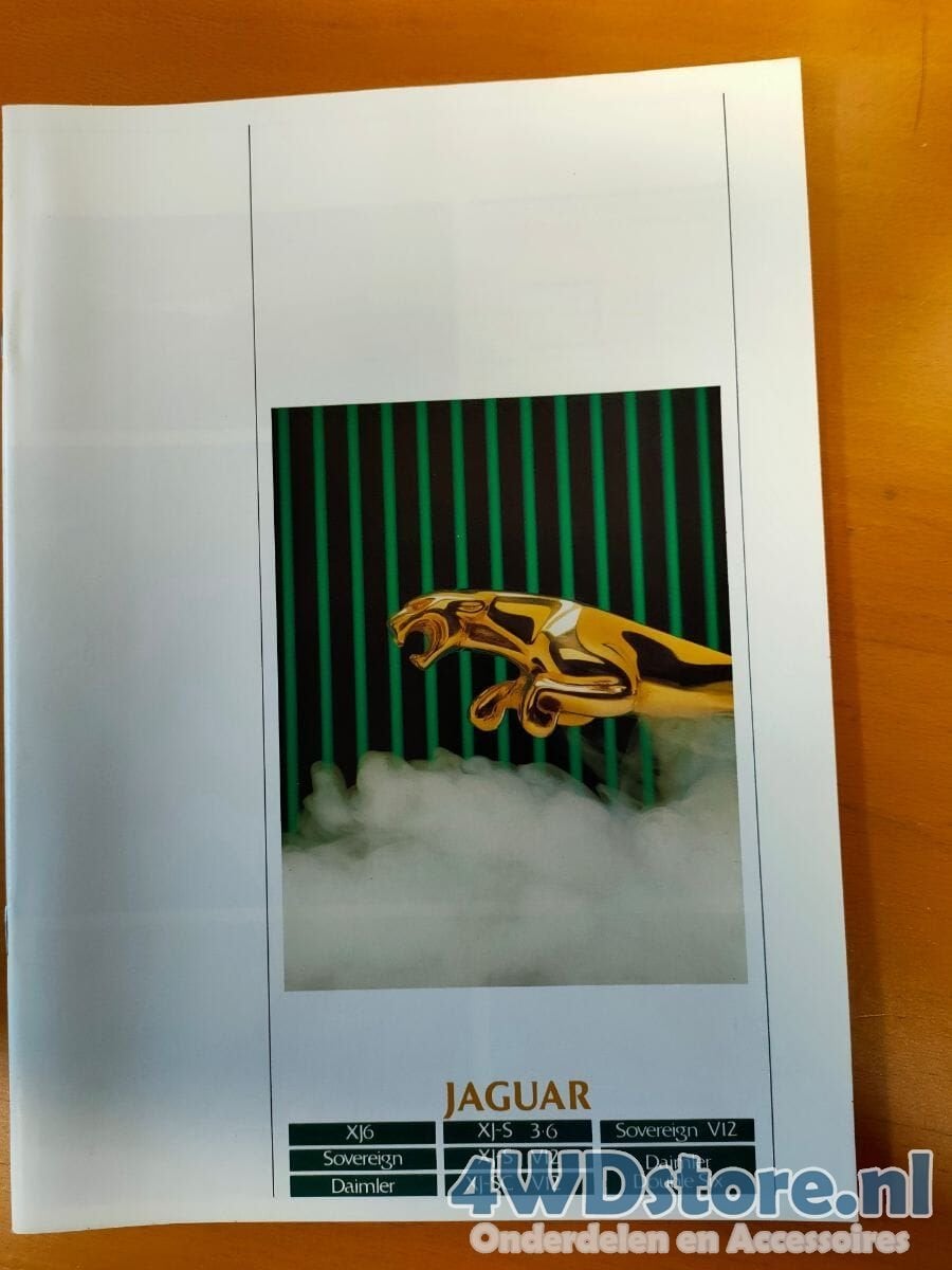 Jaguar Sales Brochure, Ophalen of Verzenden, Nieuw