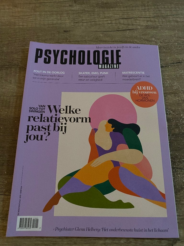 Tijdschrift psychologie 5 stuks, Ophalen of Verzenden, Nieuw, Overige typen